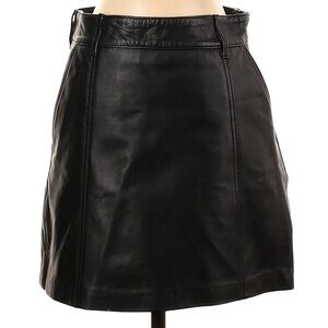 Reiss Leather Mini Skirt, size 4